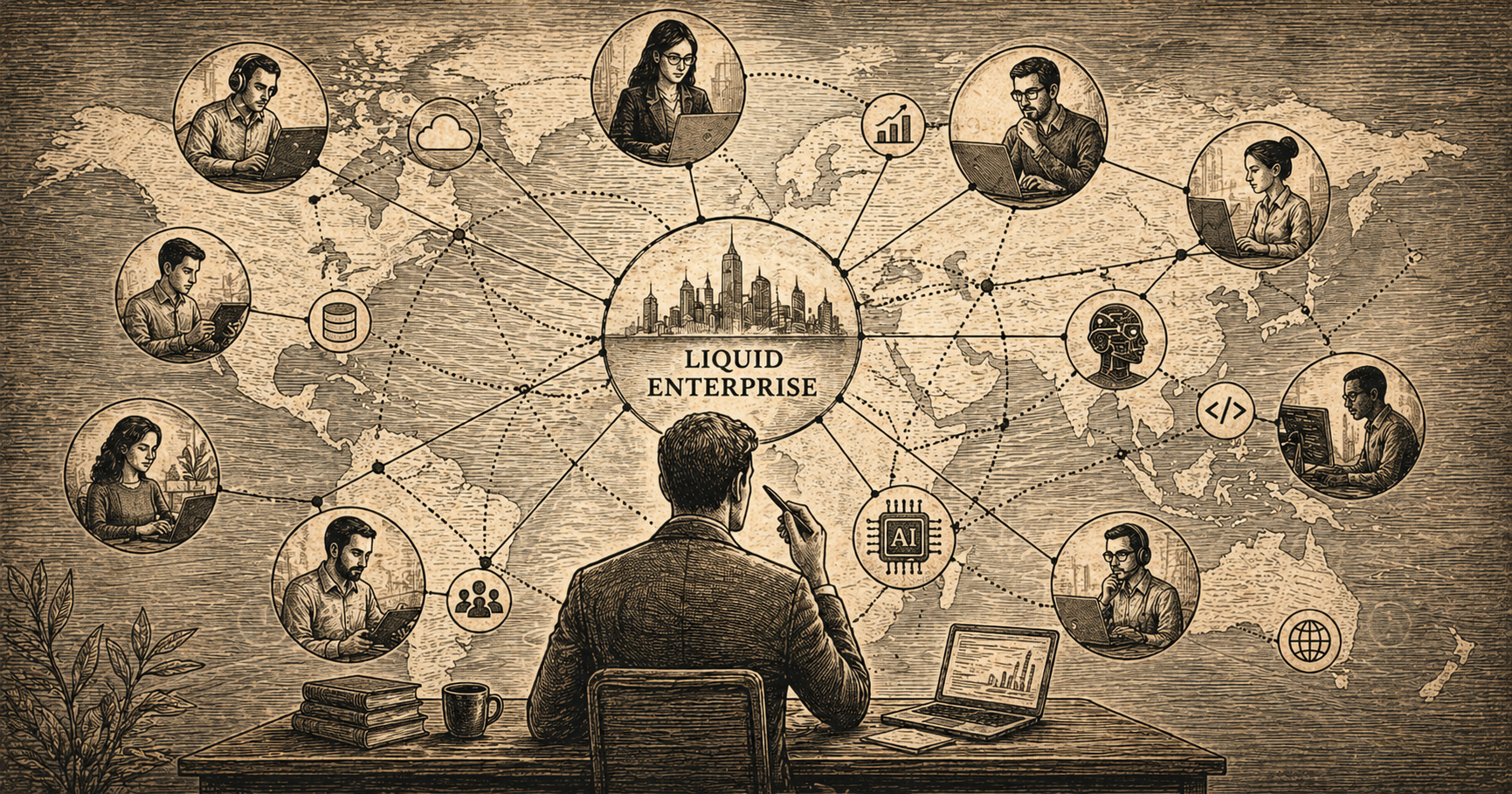 The Liquid Enterprise: A New Model for Fractional Workforce Management Liquid Enterprise